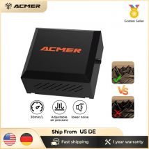 ACMER C4-Luftstrom-Hilfssatz, 30 l/min Universal-Luft-Hilfspumpe, die zum Entfernen von Rauch und Staub während der Verwendung von Lasergravur- und -schneidemaschinen verwendet werden kann