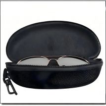 1 STÜCK 2025 neue sport anti gläser box EVA reißverschluss box Oxford tuch gläser box tragbare haken