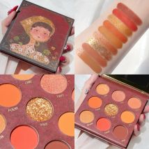 GUICAMI9 Farben Matte Schimmer Lidschatten Make-Up Rose Kirsche Bloss Palette Pigment Wasserdichte Balsam Profesional Make-Up Lidschatten