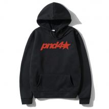 Rapper Partynextdoor PND 4 Logo Graphic Hoodie Men Women Fashion Hip Hop Oversized Streetwear Male Vintage Fleece Cotton Hoodies