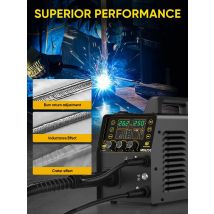 HZXVOGEN MIG250 Aluminum 5 in 1 Welding Machine MMA ARC/Gas MIG/Gasless MIG/LIFT TIG Spot Welding Portable Home Welder Tool