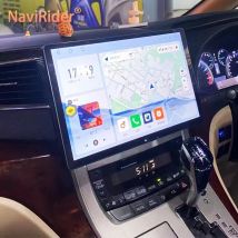 13.3" 2K Screen Android Car Multimedia Video Player For TOYOTA Alphard 20 Series Vellfire 2008-2014 Stereo GPS Carplay Head Unit