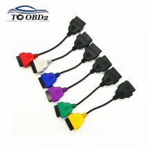 Il più recente cavo adattatore diagnostico per connettore OBD2 automatico a 6 colori per FiatECUScan e Multiecuscan per Fiat Alfa Romeo e Lancia