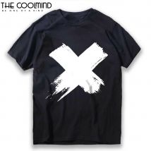 COOLMIND 100% Baumwolle Streetwear Cool Big Größe Männer T Shirt Übergroßen Sommer Lose Männer T Shirt oansatz Männer t-shirt T shirts