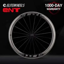 ELITEWHEELS 700c Road Bike Carbon Wheelset ENT UD Matte Bicycle Wheels Tubeless Ready UCI Quality Carbon Fiber Rims For Cycling