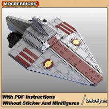 Beliebte Sci-Fi-Film MOC-194028 ucs Acclamator-Klasse interstellare Raumschiff Modellbau steine DIY fortschritt liche Technologie Steine