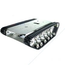 Große Last TS600 RC Tank Metall Chassis Mit DC Motor Metall Edelstahl Track Roboter Auto Für ROS Roboter Kit RC Programmierbare Roboter Auto