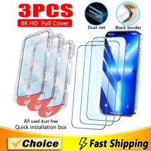 1-3 Stück Einfach zu Installierendes HD-Glas für Samsung S26 S25 S24 Ultra S23 Plus S22 FE A56 A36 A26 A07 A17 A06 A16 A35 A34 A33 A55 A54