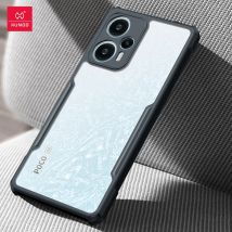 Xundd Telefon Fall Für POCO F5 F5 Pro Fall Airbags Stoßfest Shell Für POCO F4 GT F3 Objektiv Vollen Schutz Zurück Transparente Abdeckung