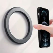 Magnetischer Ringhalter für iPhone 16, 15, 14, 13, universeller Wand-Handy-Super-Magnethalter im Auto, Handy-Ständer für Magsafe