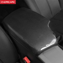 Carbon Faser Farbe Mittelkonsole Armlehne Lagerung Box Schutz Abdeckung Trim Für BMW F30 F31 F32 F33 F36 3 4 Serie 2013-2019 LHD