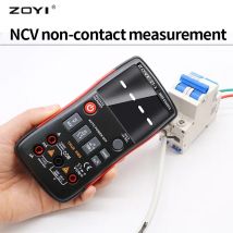 Multimeter zoyi ZT-X 102a ZT-A6 T-RMS auto range ebtn lcd dc ac voltmeter ampere meter strom kondensator ohm temp hz ncv tester