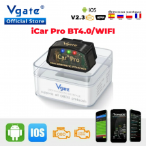 Vgate iCar Pro ELM327 WIFI OBD2 Scanner dla IOS/Android Bluetooth 4.0 ElM 327 OBD 2 Narzędzie diagnostyczne do skanowania samochodów Czytnik kodów