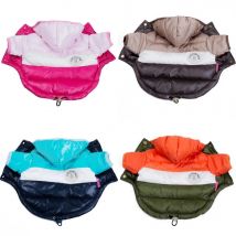 Gepolsterte Winter Warme Hundekleidung Mode Hundemantel Jacke Haustier Welpe Daunenjacke Weicher Katzenmantel Haustierkostüme Französische Bulldoggenkleidung
