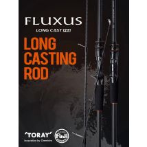CYLIUS FLUXUS Utralight Long Casting Fishing Rods Spinning Casting 2.28m Travel Rod 2 Section FUJI Guide Carbon Pole Feeder Rod