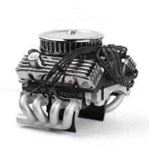 GRC Rc Car F82 V8 simula il radiatore delle ventole di raffreddamento del motore del motore per 1/10 Rc Crawler Axial Scx10 90046 Redcat Gen8