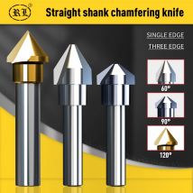 RL  M35 Hss Chamfering Cutter 90 Degrees Chamfer Router Bit Deburring Tool 60 Degrees For Stainless Steel  Wood 120 Degrees