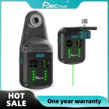 Decteam Collettore di polveri per perforazione elettrica 3 in 1 Livello laser verde Trapano domestico Aspirapolvere Scatola di aspirazione a parete Strumento di pulizia