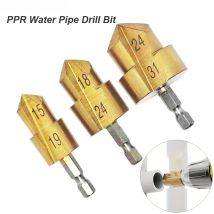 PPR Lifti Bohrer Stufenbuchse für Wasser PVC Rohr Expander Stecker Reparatur Plumb Fit Reibahle Reibloch Ellenbogen T-Stück Klempner Werkzeuge