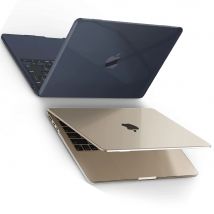 Kompatibel mit dem neuen MacBook Air 13,6 Zoll Hülle 2022–2025 M2 M3 M4 Chip Modell A2681/A3113A3240, Hartschalenhülle kristallklar