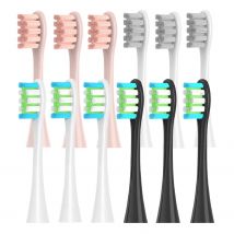 12 sztuk/zestaw wymienne główki szczoteczki do zębów elektrycznych Sonic do dysz z włosia Oclean X/X PRO/ Z1/ F1/ One/ Air 2/ SE DuPont