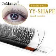 Comango Yy Form Wimpern 2d 0,07 Faux Nerz c/d natürliche weiche brasilia nische Wimpern vorgefertigte Volumen Fan Wimpern Verlängerung