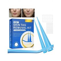2 In 1 Auto Skin Tag Removal Kit Painless Mole Wart Remover Equipment Micro Skin Tag Treatment Tool Easy To Clean Skin Care Tool
