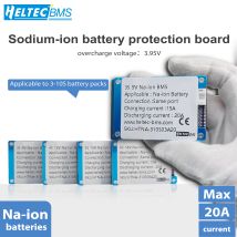 3-10S Sodium Ion Battery BMS Protection Board 20A with Balance , Overcharge/Over-Discharge Protection for 3.0V Na-ion Cell pack