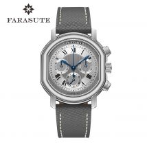FARASUTE International Edition Men Mechanical Watch Pilot Clock 4801 movement Retro Chronographtribute Series Men Watch Relogio