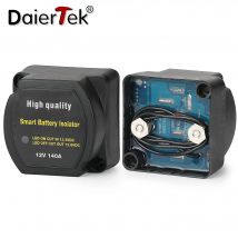 DaierTek-aislador inteligente de batería Dual, 12V, 140A, relé de carga dividida sensible al voltaje, VSR, accesorios para coche, relé VSR ​ para camper