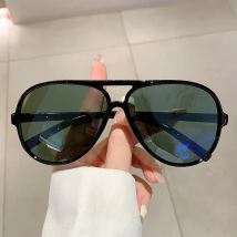 KAMMPT Vintage Pilot Sonnenbrille Männer Neue Mode Outdoor Casual Shades Frauen Trendy Marke Design Koreanischen Stil Anti-Uv Sonnenbrille