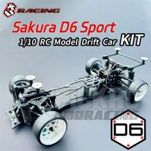 3RACING Sakura D6 Sport D6S KIT 1/10 RC Elektrische Fernbedienung Modell Auto Hinten Stick Drift Auto Rahmen Erwachsene Kinder Spielzeug