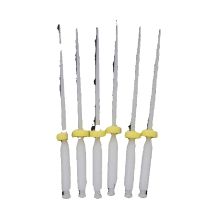 Dental Plastic Rotary Finishing Files 25mm 04 Taper Endo Files Used for Clean the canal more effecftive