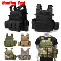 Nylonowe kamizelka taktyczna kamizelka kuloodporna myśliwskie akcesoria Airsoft mężczyźni walczą z MOLLE moro kamizelka wojskowa polowanie na zewnątrz
