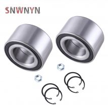 2 Stück Hoch geschwindigkeit lager 34x64x37mm Radlager dac34640037 Kompakt radlager satz mit Flansch mutter und Spreng ring teilen