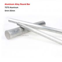 Alu Rod Solid 7075 Aluminium legierung Rundstab Stangen säule Ø 5/6/8/10/12/14/15/16/18/20/22/25/26/28/30mm, 500mm lang