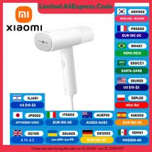 Nowy XIAOMI MIJIA ręczna parownica do odzieży 2 żelazko domowy elektryczny odkurzacz parowy przenośna składana usuwanie roztoczy płaska maszyna do prasowania