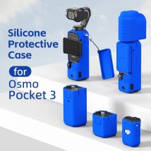 Silikonhülle für DJI Osmo Pocket 3, Gimbal-Kamera, Schnellverschluss, kratzfester Griff, weiche Schutzhülle, Anti-Bump-Abdeckung
