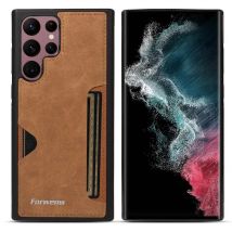 Leder-Handyhülle für Samsung Galaxy S23 S21 FE S24 S22 Plus S25 Ultra A56 A15 A25 A35 A55 A16 A26 A36 Wallet Card Holder Cover
