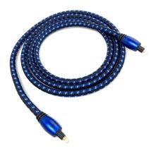 HiFi Digital Audio Wire Audiophile OptiLink-5 Toslink Glasfaserkabel für Video DVD TV DTS