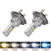 2 pezzi 20000LM H7 H4 H8 H11 faro a LED 9005 HB3 9006 HB4 CSP lampadina per fari a LED 120W Turbo lampada automatica 6000K 12V
