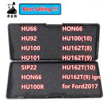 Lishi 2 in 1 Tool HU100 HU100R HU100(10) HU101 HU66 HU92 HON66 SIP22 HU162T(8) HU162T(9) HU162T(10) HU162T(9)ign for Ford2017