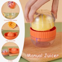 Manuelle tragbare Zitrus presse Küchengeräte Kunststoff Orange Zitronen presse Multifunktions-Fruchtsaft presse Maschine Küchen zubehör