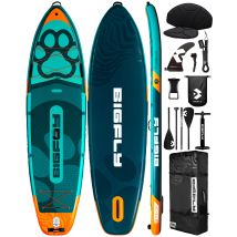 Deska SUP Myboat BF SUB Wodoodporna, Nadmuchiwana, do Pływania na Stojąco, Rozmiar 11'6''x35''x6'', dla Dorosłych, do Wędkowania i Aktywności Wodnych, z Akcesoriami