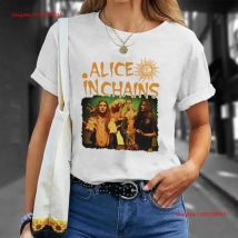 Vintage Alice in Chains Jar of Flies Band T Shirt Grunge Rock vintage Washed Stretched Unisex fashion Slightly homme