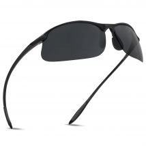 JULI Polarized Sports Sunglasses for Men Women Tr90 Unbreakable Frame for Running Fishing Baseball Driving MJ8002