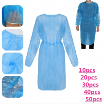 Einweg-Schutzkleidung für Isolation, Anti-Spucken, wasserdicht, Anti-Öl-Flecken, Stillkleid, Isolations-Sicherheitskleidung, Oberteil
