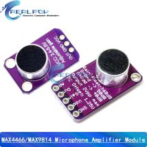 Max9814 mikrofon agc verstärker platine sounds ensor modul auto gain control angriff für arduino max4466 pcb board diy kit