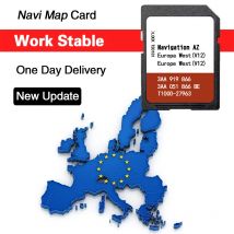 AZ V12 RNS315 SD V12 2020-2021 West Western Europe Karte Neue Originalkarte GPS für Volkswagen Car Tracking Road