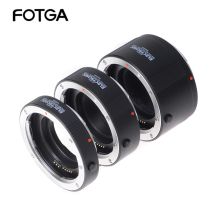 FOTGA-Juego de anillos de tubo de extensión automática, Macro AF electrónico, bayoneta de Metal para lente Canon EF/EF-S